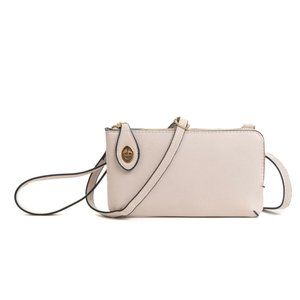 Vegan Twist Lock Crossbody